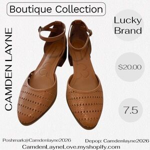 Lucky Brand Women's Brown Flats